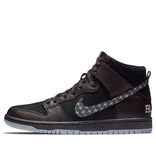 Nike Black Bar x SB Zoom Dunk High Pro 'Black' AH9613-002 Antique Icons